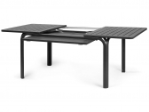 Стол пластиковый раздвижной Nardi Alloro 140 Extensible алюминий, пластик антрацит Фото 3