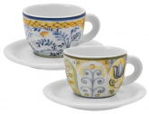 Кофейные пары для капучино Ancap Edex фарфор деколь Capriccio Italiano Фото 1