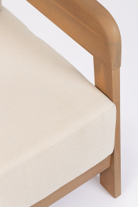 Диван деревянный с подушками Garden Relax Pablo акация, ткань Фото 8