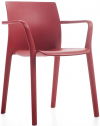Кресло пластиковое Kastel Klia стеклопластик красный Фото 1