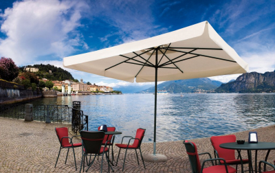 Зонт профессиональный 3х3 м Scolaro Napoli Standard алюминий, акрил слоновая кость Фото 6