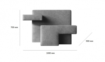 Кресло лаунж с обивкой-thumbs-Фото3