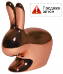 Стул пластиковый детский Rabbit Baby Metal Finish