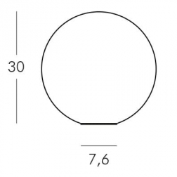 Светильник пластиковый Шар 30-thumbs-Фото3