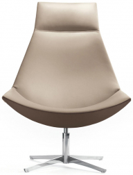 Кресло вращающееся с обивкой-thumbs-Фото1