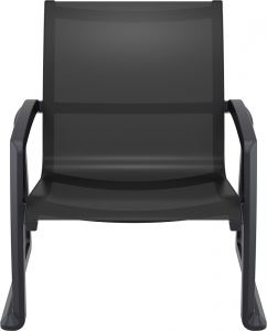 Комплект пластиковой мебели Siesta Contract Pacific Lounge стеклопластик, текстилен черный Фото 13