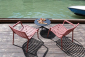 Комплект пластиковых кресел Nardi Doga Relax Set 4 стеклопластик марсала Фото 11