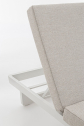 Лаунж-лежак двухместный Garden Relax Infinity алюминий, олефин белый, бежевый Фото 12