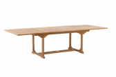Стол обеденный деревянный раздвижной BraFab Neapel тик натуральный Фото 4