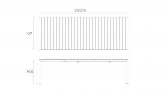 Стол пластиковый раздвижной-thumbs-Фото3