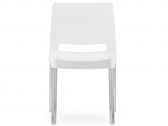 Стул пластиковый PEDRALI Joi алюминий, стеклопластик белый Фото 8