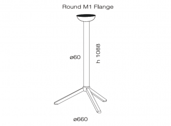 Подстолье металлическое барное складное-thumbs-Фото3