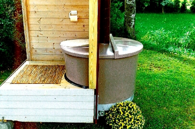 Компостный туалет для дачи Ekolet Kekkila полиэтилен серый Фото 8