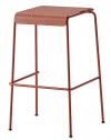 Табурет металлический барный Kastel Koki сталь кирпичный Фото 1
