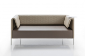 Диван двухместный со столиком Kastel Klint сталь, искусственная кожа Фото 4