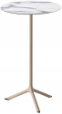 Стол ламинированный барный складной Scab Design Tripe Folding сталь, компакт-ламинат HPL тортора, белый мрамор Каррара Фото 5