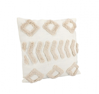 Подушка декоративная Garden Relax Fluffy 60% полиэстер, 40% хлопок слоновая кость Фото 1