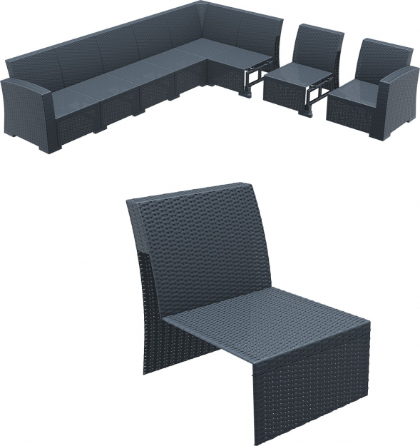 Модуль дополнительный для дивана Monaco Lounge Extension Part