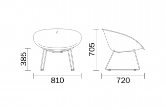 Кресло пластиковое на полозьях-thumbs-Фото3