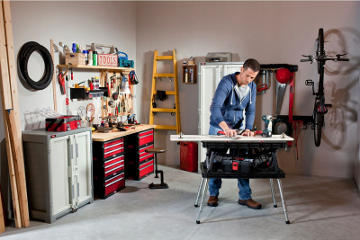 Верстак складной с аксессуарами Keter Folding work table полипропилен черный Фото 2