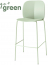 Стул пластиковый полубарный Scab Design Mentha Go Green сталь, технополимер зеленый шалфей Фото 4