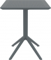 Комплект столов пластиковых складных Siesta Contract Sky Folding Table 60 Set 4 сталь, пластик темно-серый Фото 5