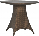 Стол плетеный обеденный JANUS et Cie Amari алюминий, искусственный ротанг бронзовый Фото 1