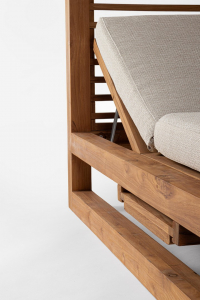 Шатер с лежаками Garden Relax Honolulu тик, олефин натуральный Фото 13