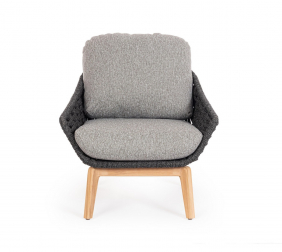 Лаунж-кресло плетеное с подушками-thumbs-Фото4