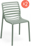 Комплект пластиковых стульев Doga Bistrot Set 2