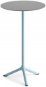 Стол ламинированный барный Scab Design Tripe сталь, компакт-ламинат HPL голубой, светло-серый Фото 1
