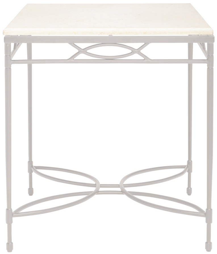 Столик металлический кофейный Amalfi