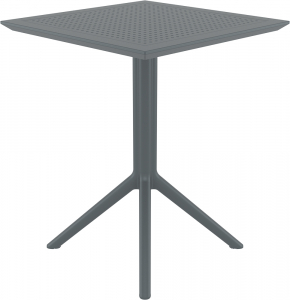 Комплект столов пластиковых складных Siesta Contract Sky Folding Table 60 Set 4 сталь, пластик темно-серый Фото 12