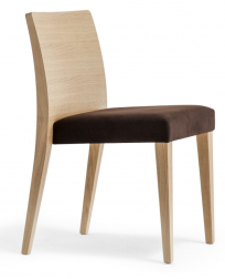 Стул деревянный с мягким сиденьем-thumbs-Фото1