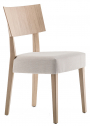 Стул деревянный мягкий PEDRALI Elle дуб, ткань Фото 1