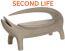 Диван из биопластика SLIDE Big Kroko Second Life биополиэтилен песок Сахары Фото 2