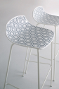 Стул пластиковый полубарный Gaber Alhambra 67 металл, технополимер Фото 7