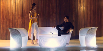 Диван пластиковый Biophilia Basic