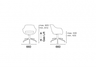 Кресло офисное на колесах-thumbs-Фото3