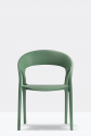 Кресло пластиковое PEDRALI Gossip стеклопластик зеленый Фото 6
