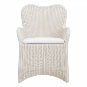 Кресло плетеное JANUS et Cie Butterfly II алюминий, искусственный ротанг пергаментный Фото 7