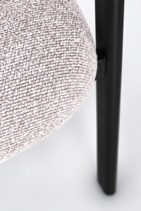 Кресло металлическое с обивкой Garden Relax Giuditta сталь, полиэстер черный, серый Фото 8