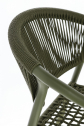 Кресло металлическое плетеное Garden Relax Canarias алюминий, искусственный ротанг плющ Фото 8
