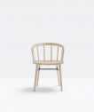 Кресло деревянное PEDRALI Nym сталь, ясень Фото 7