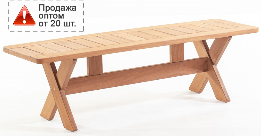 Скамейка деревянная Focus Bench 160