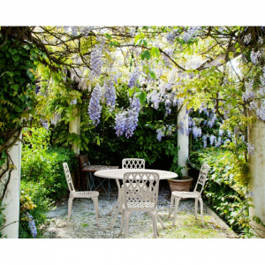 Стул металлический Garden Relax Faenza алюминий белый Фото 9