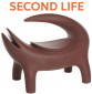 Стул из биопластика SLIDE Kroko Second Life биополиэтилен пустыня Намибии Фото 1