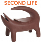 Стул из биопластика Kroko Second Life Стул из биопластика Kroko Second Life