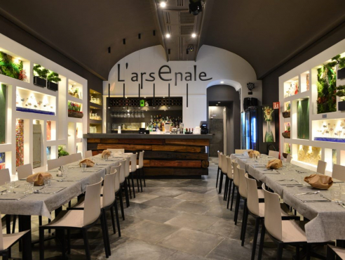 L'Arsenale Italian Food & Lounge Bar, Амальфи, Италия