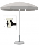 Зонт пляжный профессиональный Ø1.8 м Cariddi